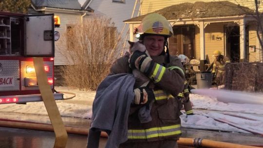 Ely house fire displaces mother and daughter