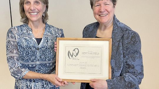 Ely Music and Drama Club announces 2024-25 Community Service to the Arts Award’s recipient is Irene Hartfield