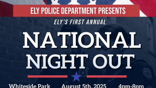 Ely to hold National Night Out