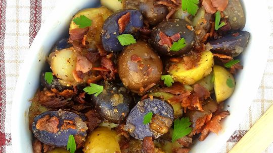 End of the Road Recipes: German Warm Potato Salad