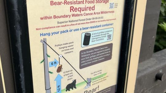 Forest Service to issue updated BWCA food storage order
