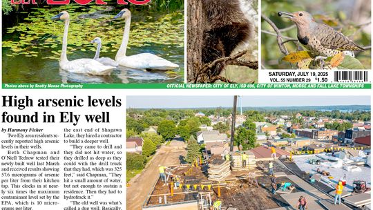 High arsenic levels found in Ely well