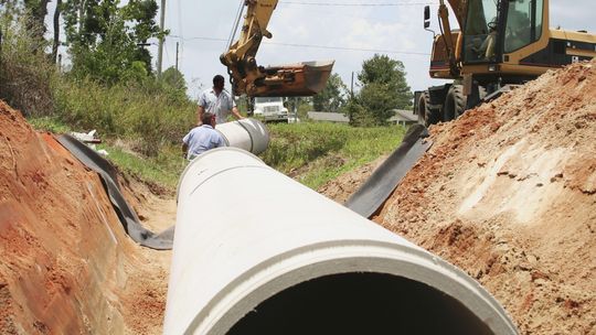 Highway 1 culvert replacement east of Ely complete