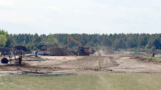 Infrastructure work now in progress for West Babbitt Development Project