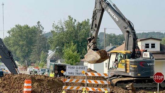Street project moving east