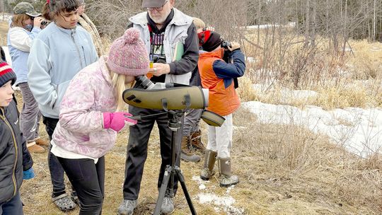 YOUNG NATURALISTS OF ALL AGES OUT AND REPORTING