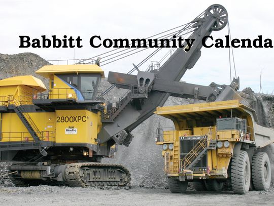 Babbitt Community Calendar