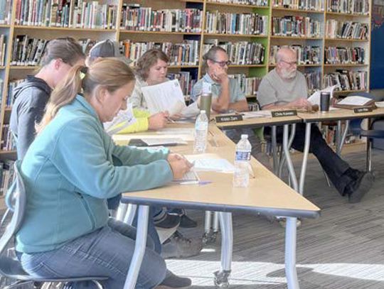 Babbitt EMS recognized by school board for large school supply donation