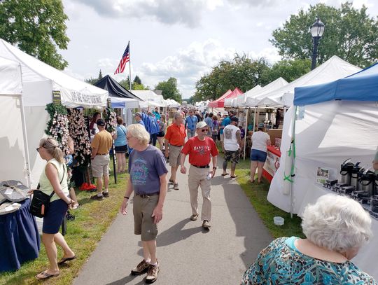 Blueberry/Art Festival bursting at seams