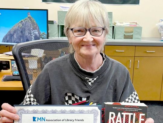 In many cases, a leader’s contributions and impact far outstrip their short tenure with an organization. The Friends of the Babbitt Public Library certainly feel that way about volunteer extraordinaire Bev Bialke.
