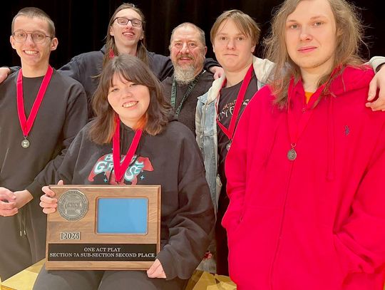 Congratulations to the Northeast Range one-act students who placed second at sub-sections