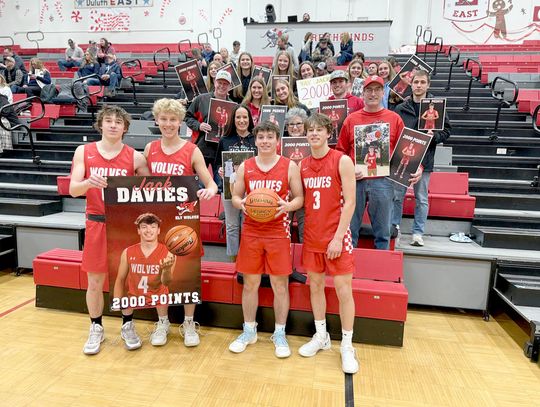 Davies passes 2,000 mark