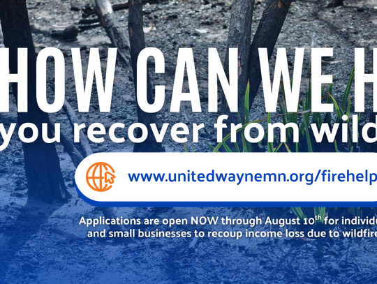 Deadline this week for $190,000 to assist Ely area businesses and individuals impacted by wildfires