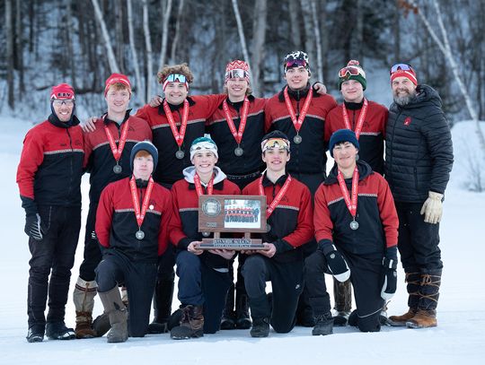 Ely boys second at state ski meet