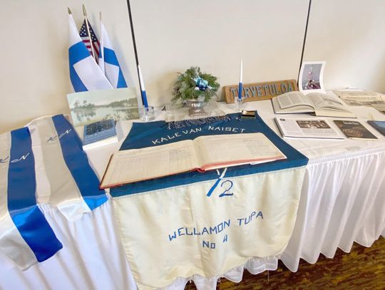 Ely Ladies of Kaleva Vellamon Tupa #4 celebrated its 120th anniversary Dec. 9