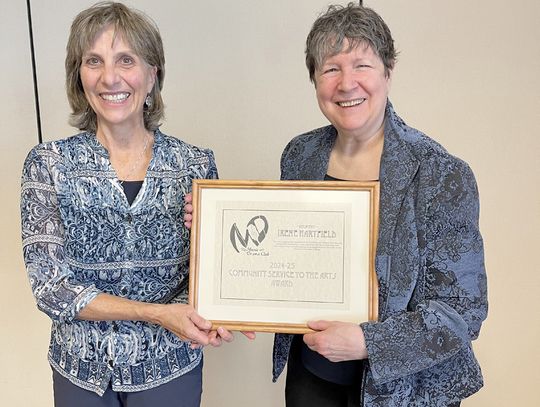 Ely Music and Drama Club announces 2024-25 Community Service to the Arts Award’s recipient is Irene Hartfield