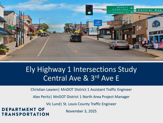 Ely stoplights back on