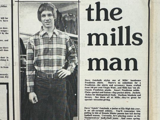 Ely Supermodels: Being a Mills Man