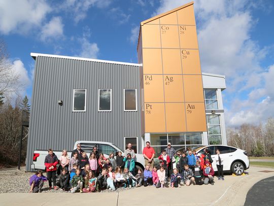 Ely third graders visit Twin Metals, Pioneer Mine