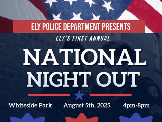 Ely to hold National Night Out