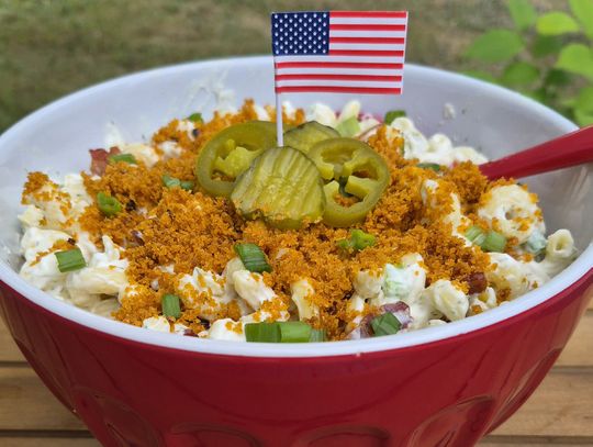 End of the Road Recipes: Jalapeno Poppin’ Pickle Pasta with Firecracker Crumbs