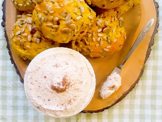 End of the Road Recipes:  Cranberry Wild Rice Pumpkin Buns