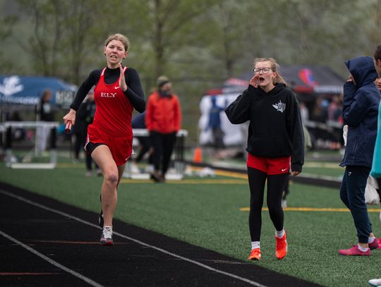 Girls track team charges into postseason