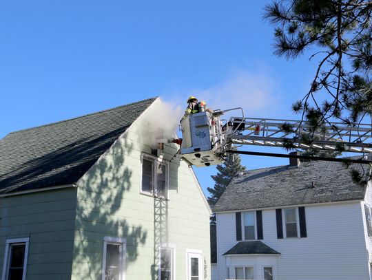 House fire on Harvey Street House fire on Harvey Street