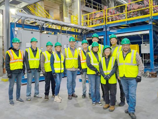 Legislators tour copper nickel Eagle Mine and Humboldt Mill in Michigan