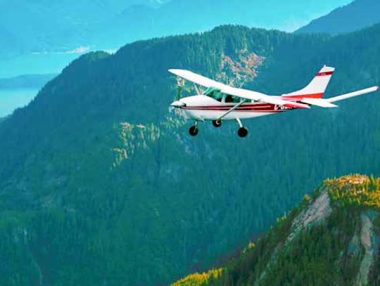 Low level flights in area for mineral mapping