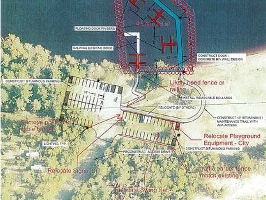 Marina project is no more; replaced with parking lot