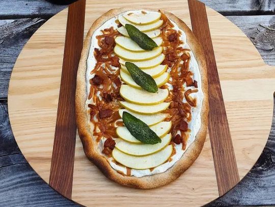 End of the Road Recipes: New Nordic Flammkuchen