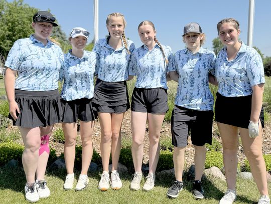 NRE girls fifth at state golf