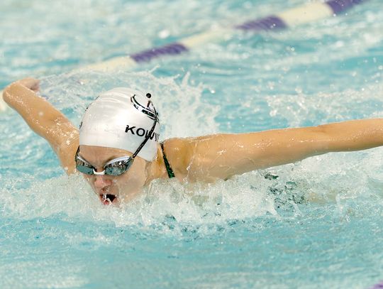 NRE swim team was fit to be tied