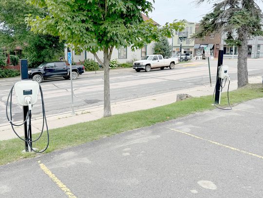 Parking slots set aside for EV charging