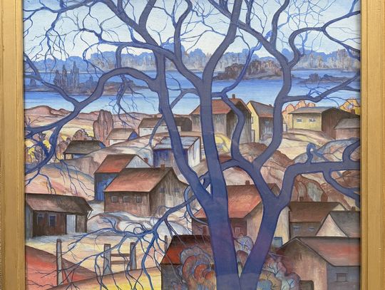 Prusheck painting restoration is happening