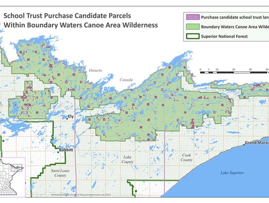 Public comment and open house on proposed purchase of 80,000 acres of state BWCA lands