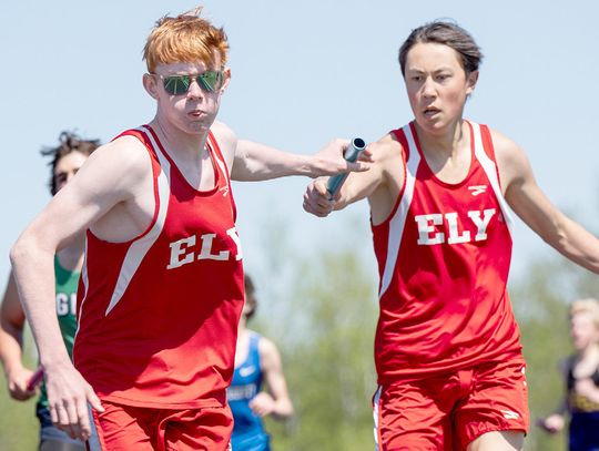 Relays shine for Ely boys