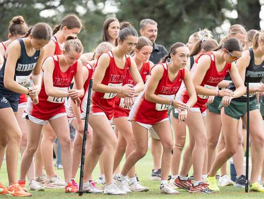 Runners go quickly out of the gate