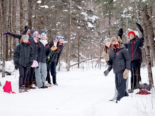 Ski teams battle weather Ski teams battle weather