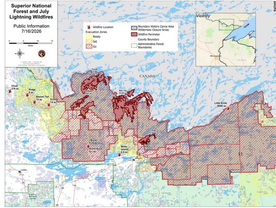 Skraba, Hauschild weigh in on Ely’s wildfire situation