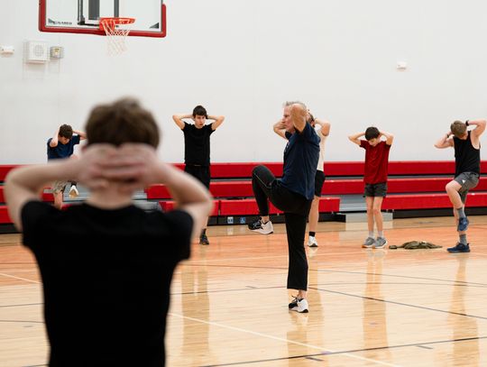 Spring sports teams begin workouts