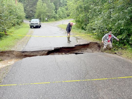 Storm damages: Morse pays bills for washout