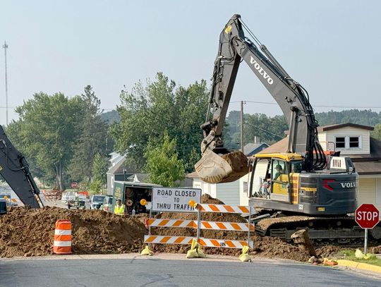 Street project moving east