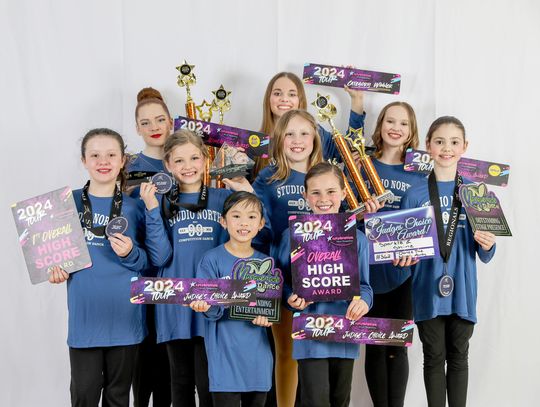 Studio North Dancers compete at fourth and final regional competition