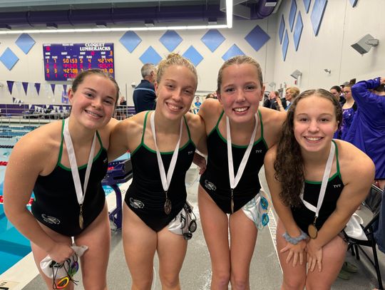 Swimmers shine in Lumberjack Log Jam at Cloquet