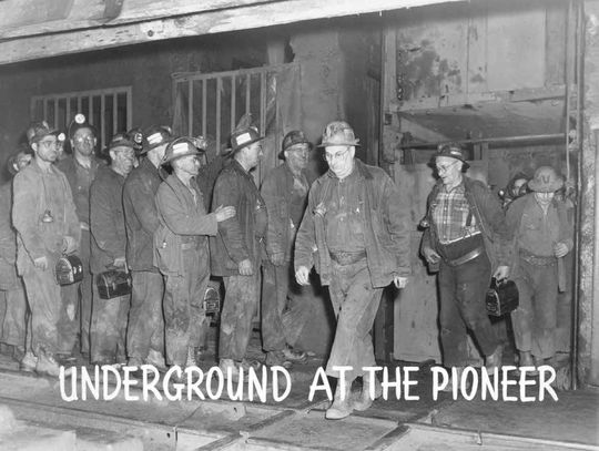 Trapped underground in the Pioneer Mine