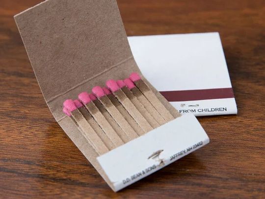Trout Whisperer A book of matches...