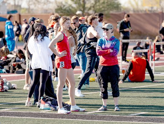Udovich sets school records