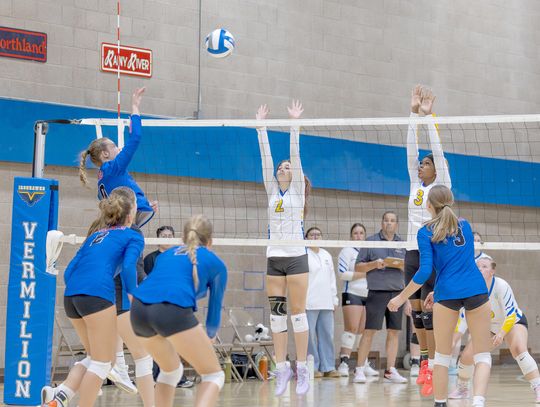 Vermilion swept in season finale